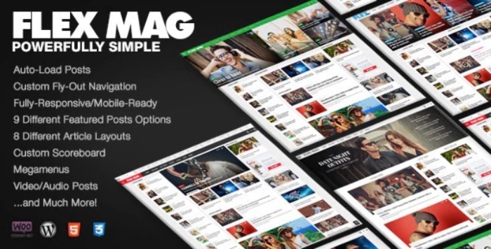 Flex Mag – Responsive WordPress News Theme 3.6.0