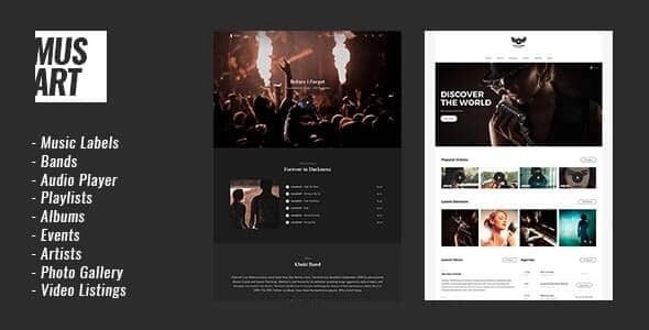 Musart – Music Label and Artists 1.1.2