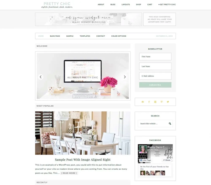 StudioPress – Pretty Chic Pro Theme