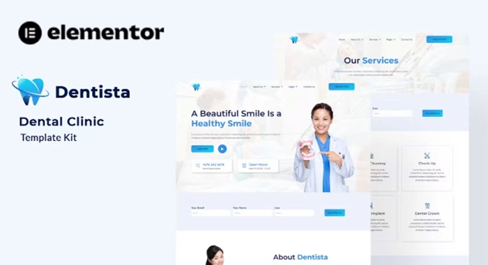Dentista – Dental Clinic Elementor Template Kit 1.0.0