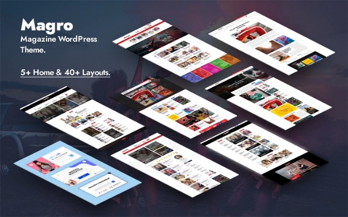 Magro โ News Magazine And Blog WordPress Theme 1.0