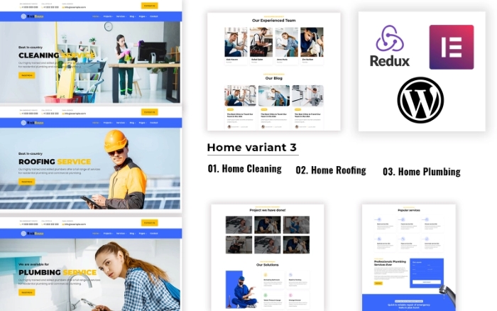 Workhouse - Elementor WP Theme - Plumbing Cleaning and Roofing 1.0.0