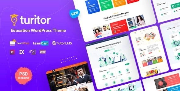 Turitor – LMS & Education WordPress Theme 1.5.0