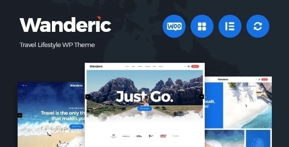 Wanderic - Travel Blog & Lifestyle WP Theme 1.0.0