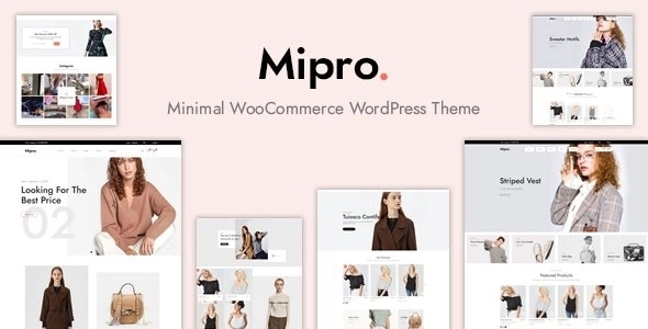 Mipro – Minimal WooCommerce WordPress Theme 1.1.9