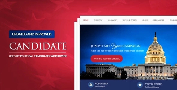 Candidate – Political WordPress Theme 3.1.2