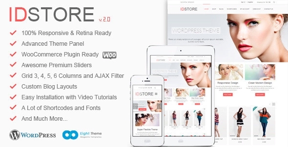 IDStore – Responsive Multi-Purpose Ecommerce 4.5