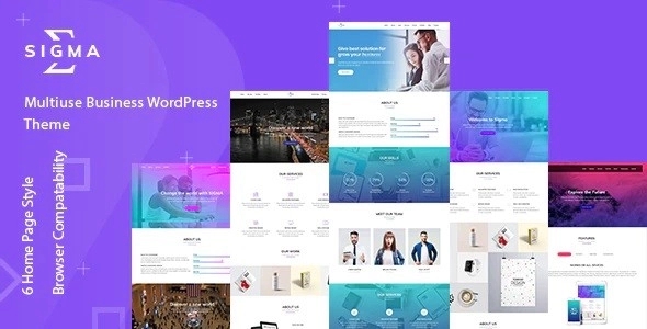Sigma – Multipurpose WordPress Theme 1.4