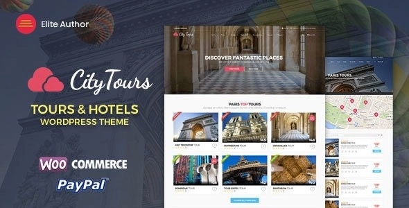 CityTours - Hotel & Tour Booking WP Theme 3.2.3