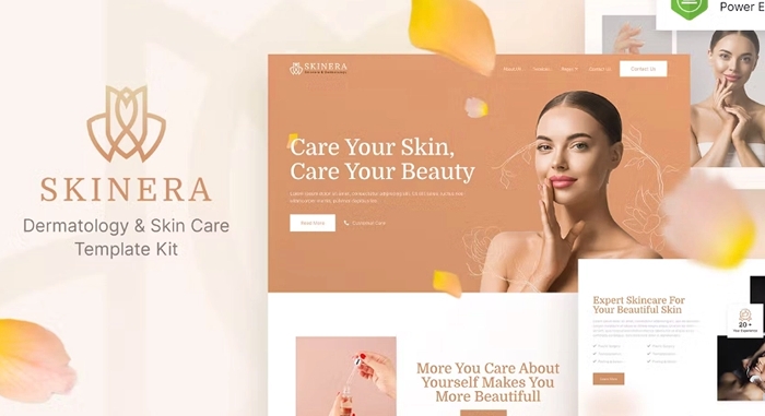 Skinera – Dermatology & Skincare Elementor Template Kit 1.0.0