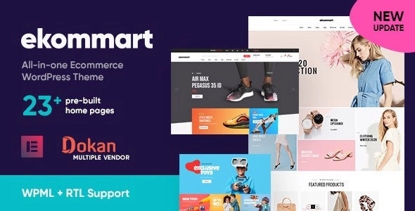 ekommart – All-in-one eCommerce WP Theme 4.1.6