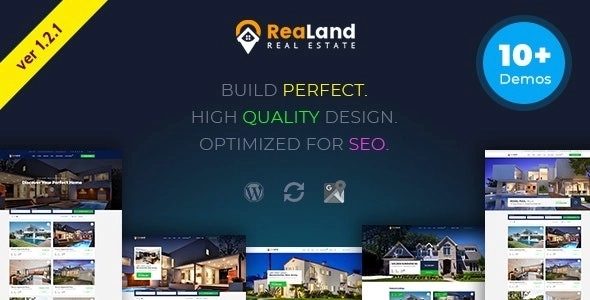 ReaLand – Real Estate Responsive WP Theme 1.2