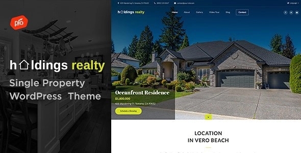 Holdings Realty – Single Property Theme 1.5