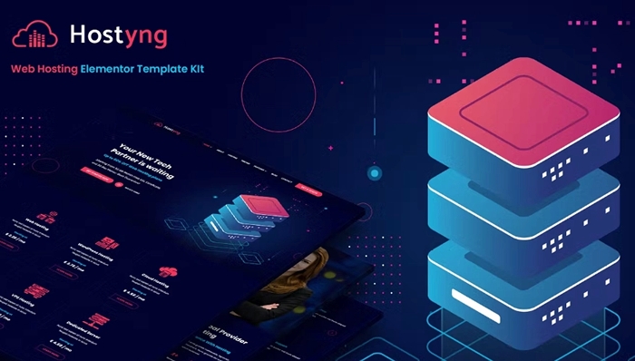 Hostyng – Web Hosting Elementor Template Kit 1.0.0
