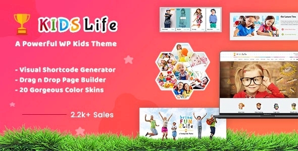Kids Life – Children WordPress Theme 1.8