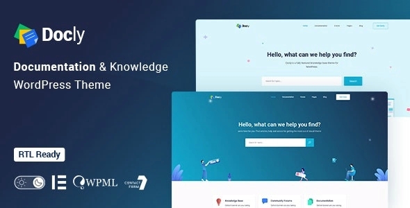 Docly – Documentation And Knowledge Base WP Theme 2.1.3