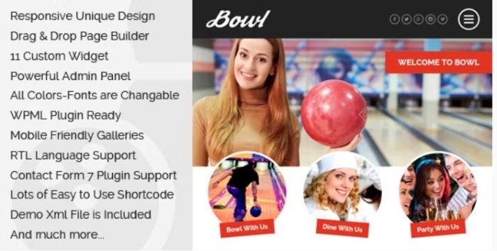 Bowl - Responsive Bowling Center WP Theme 1.6.2