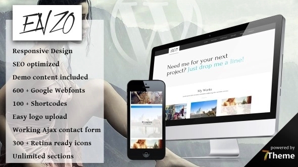 Enzo – Business and Portfolio WP Theme 1.1