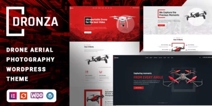 Dronza – Drone Aerial Photography WP Theme 1.4