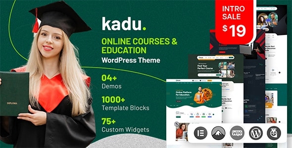 Kadu – Education WordPress Theme 1.0