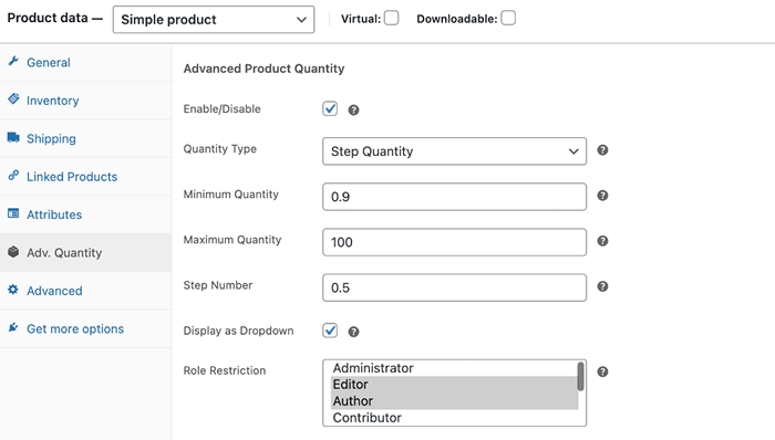 All in One Product Quantity for WooCommerce Pro 4.4