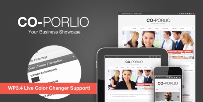 Co-Porlio: Feature Rich WordPress Theme 1.2.5