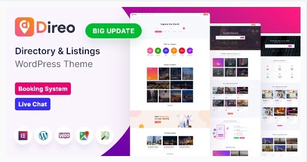 Direo - Directory & Listing WordPress Theme 2.25