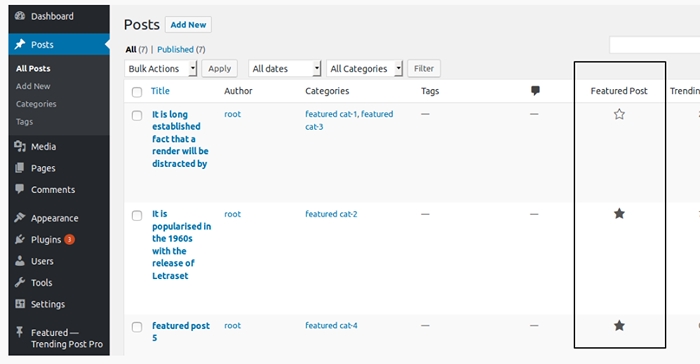 Featured and Trending Post Pro 1.8