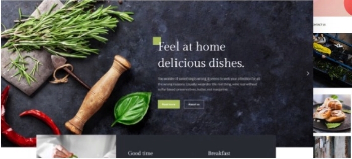 Rhea – restaurants and reservations corporate theme 1.3.1