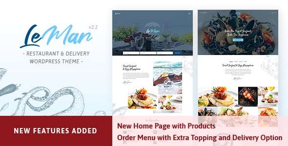 LeMar – Seafood Restaurant WordPress Theme 2.3