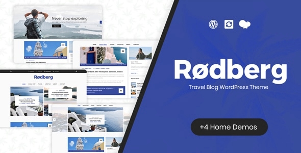 Rodberg – Travel Blog WordPress Theme 1.4