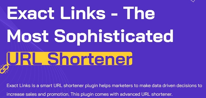 Exact Links Pro – The Most Sophisticated URL Shortener 2.0.0