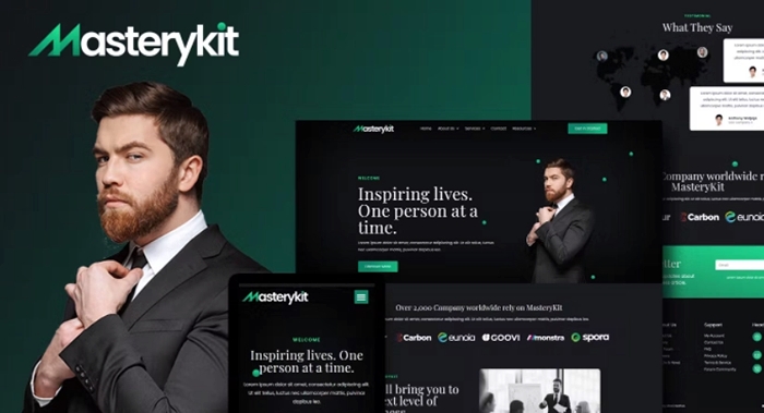MasteryKit – Business Coach Elementor Template Kit 1.0.0