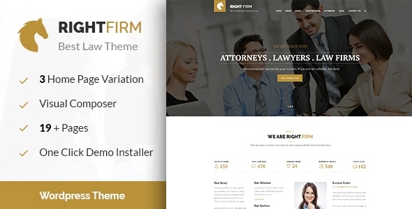 Right Firm – Law Firm WordPress Theme 2.7