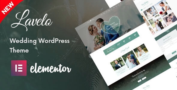 Lavelo – Wedding WordPress Theme 2.0.8